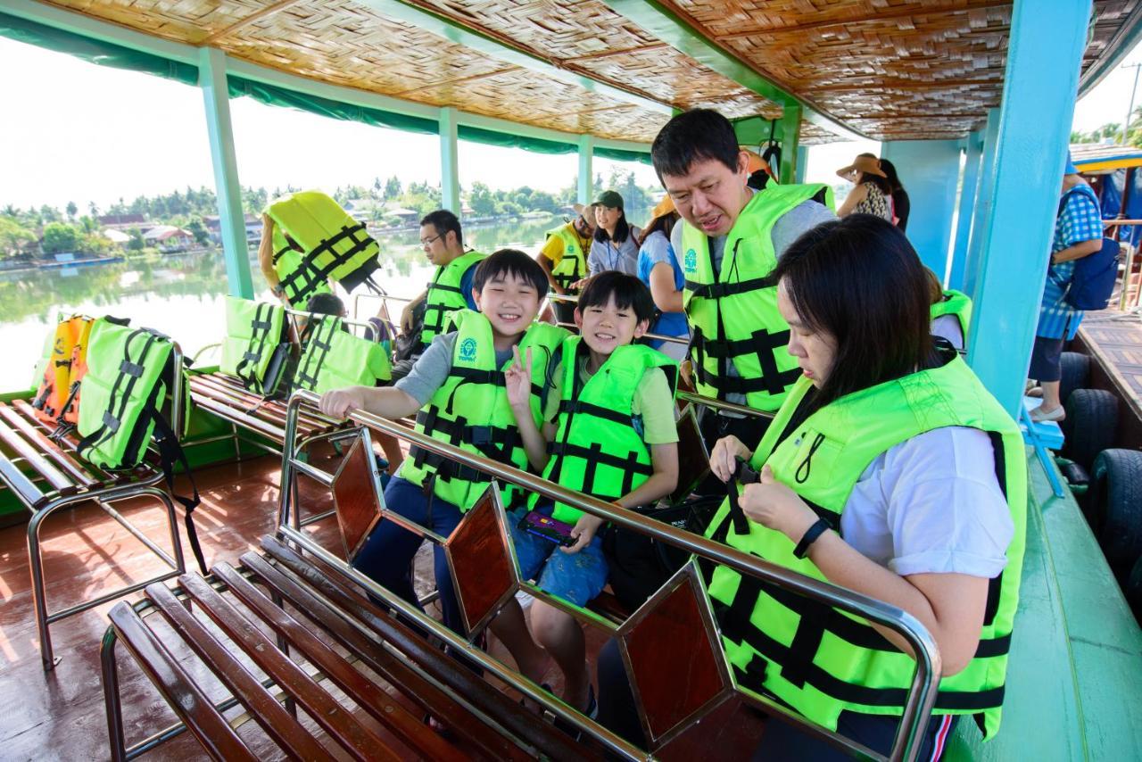 Na Tree Tara Riverside Resort Amphawa Damnoensaduak Kültér fotó